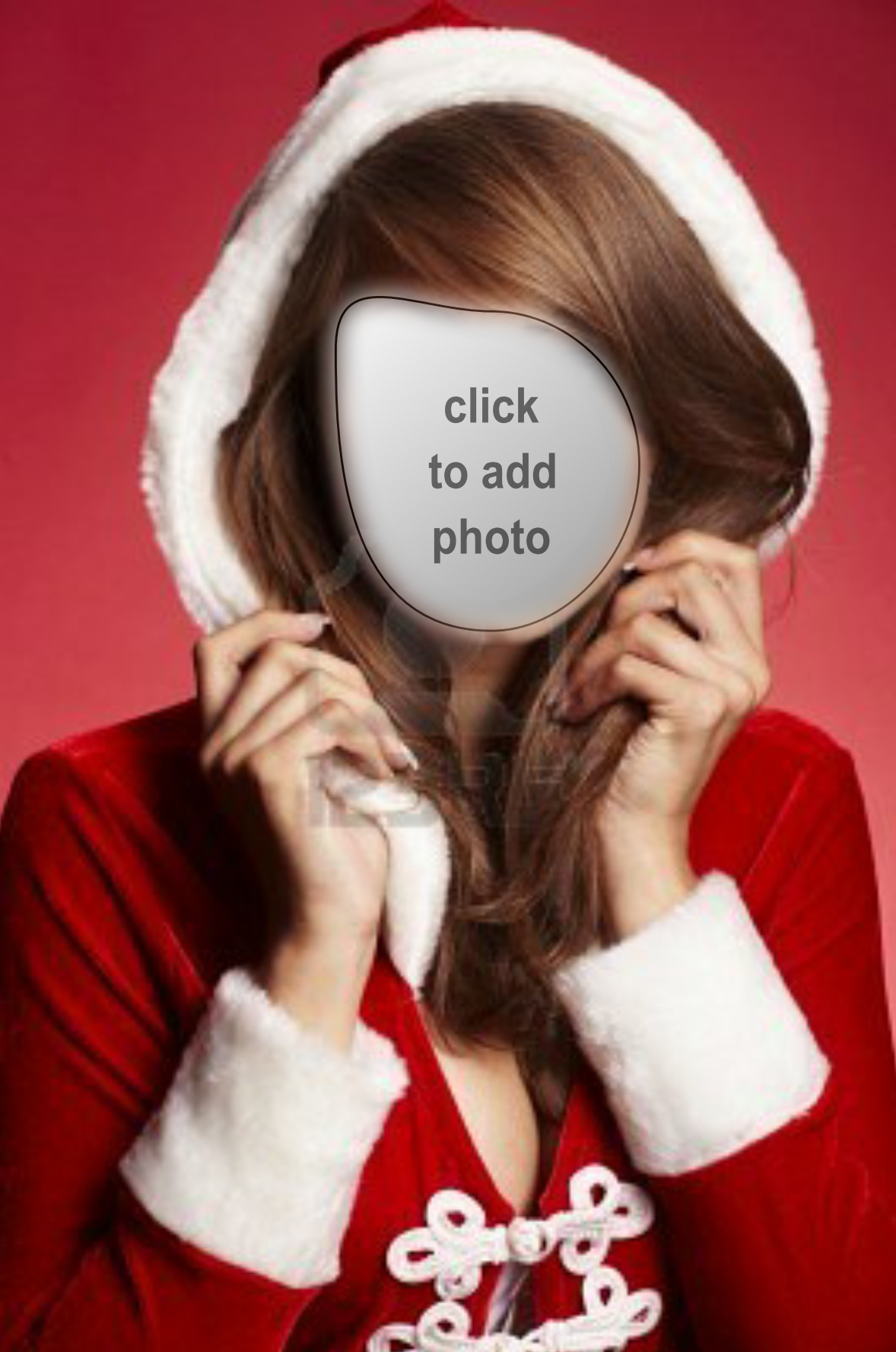Mamapets s Face Cut Out Frames 2011 October Beautiful Santa