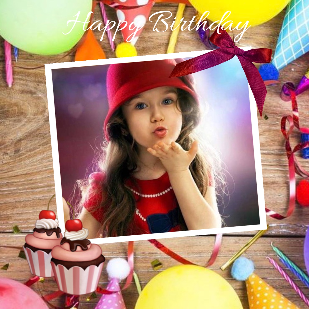 Nette's Birthday / congratulations Frame 🎉🎁 Happy birthday 2019