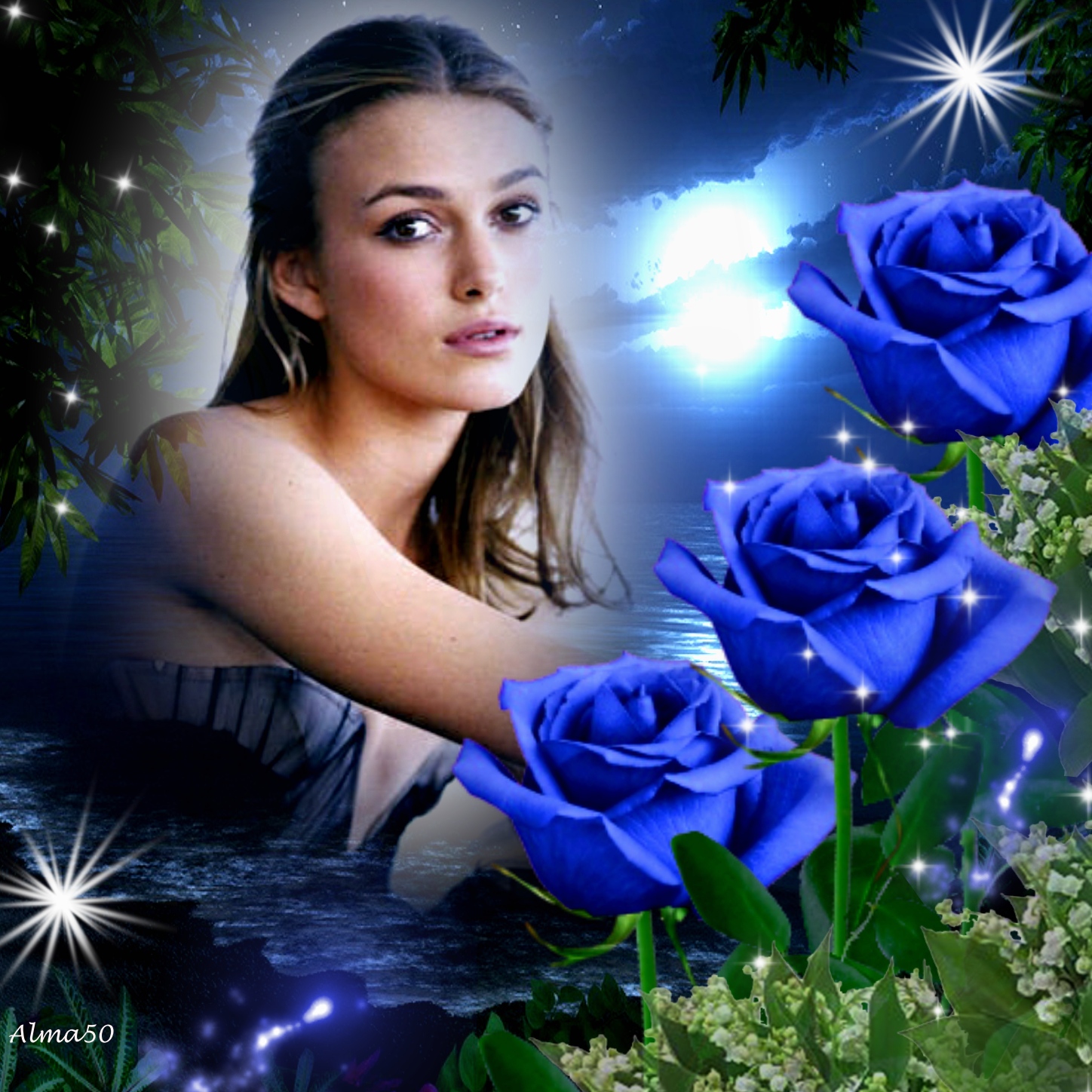 alma50's Kimi Art Frames - 2011 October - Pretty Blue Alma50 kimi Art ...