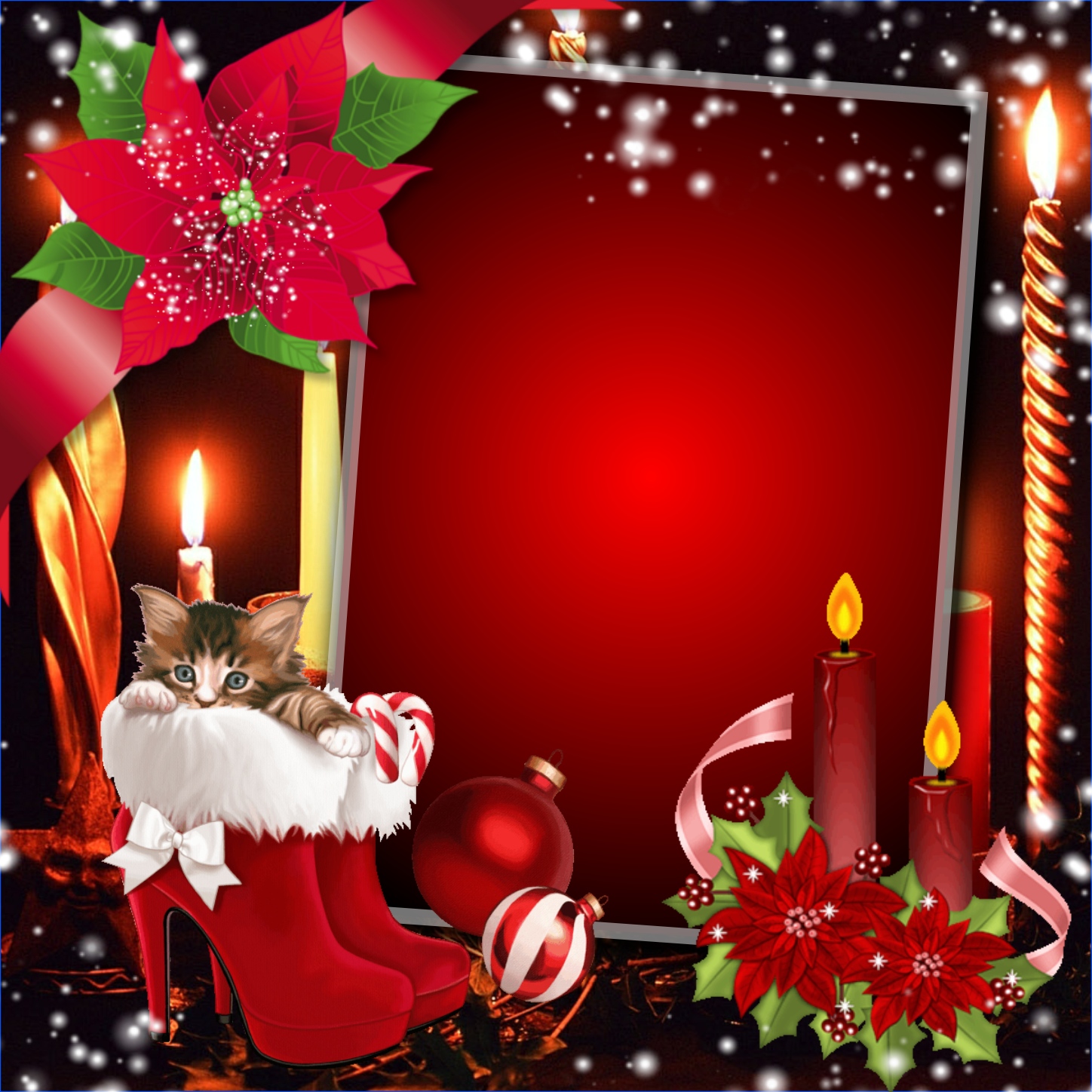 MIRONNA's Christmas Frames - 2013 December - Christmas Frame Mironna ...
