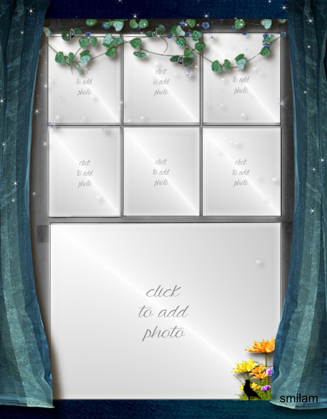 smilam's Photo Album Frames Window Frame Window Frame 7 Photos