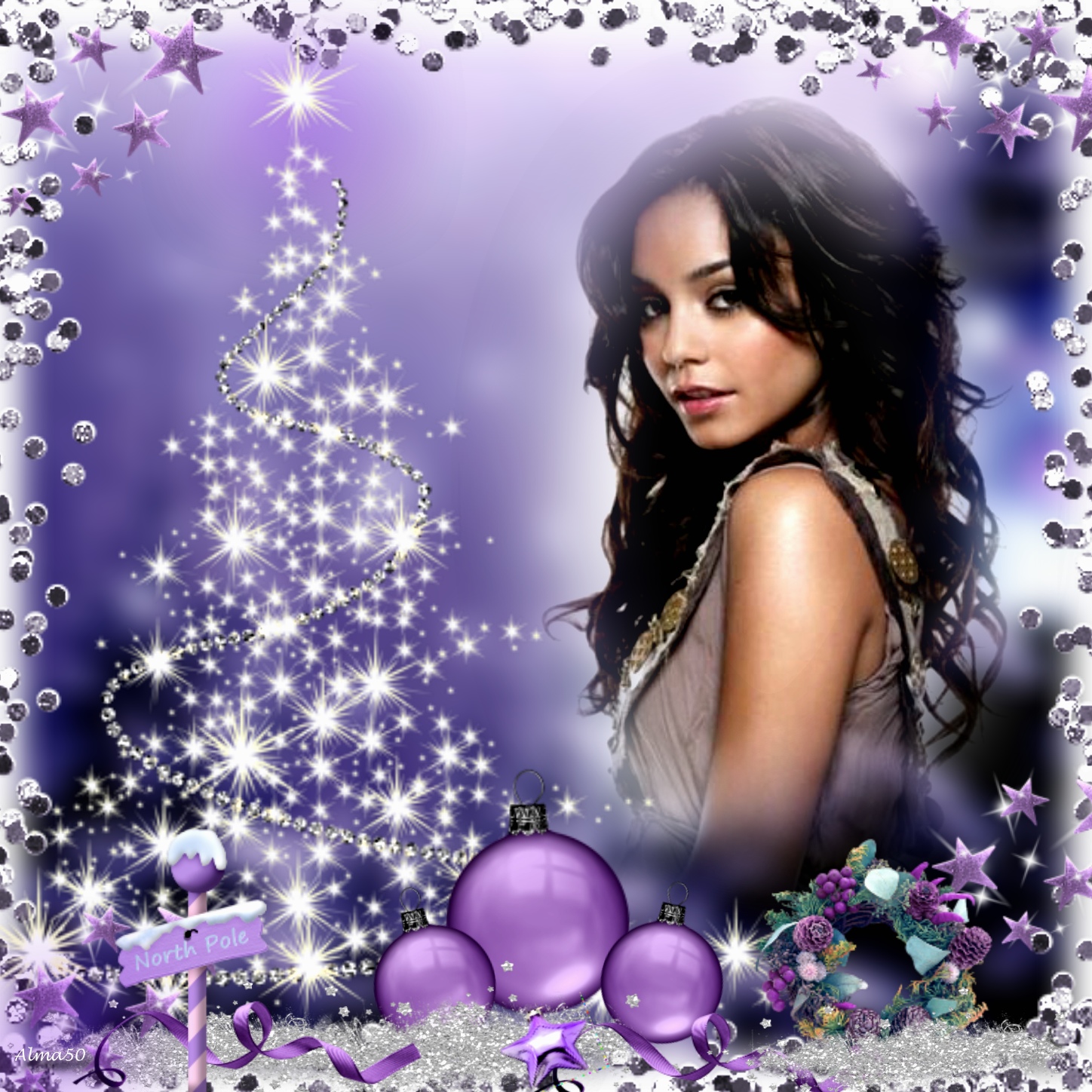 alma50's Christma Frames - 2012 December - merry xmas Alma50 christmas ...