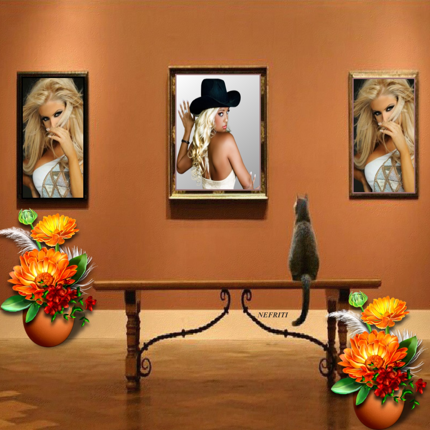 View of nefriti's Funny Frames - 2012 May - 2013 October - nefriti-Cats Thanks ...
