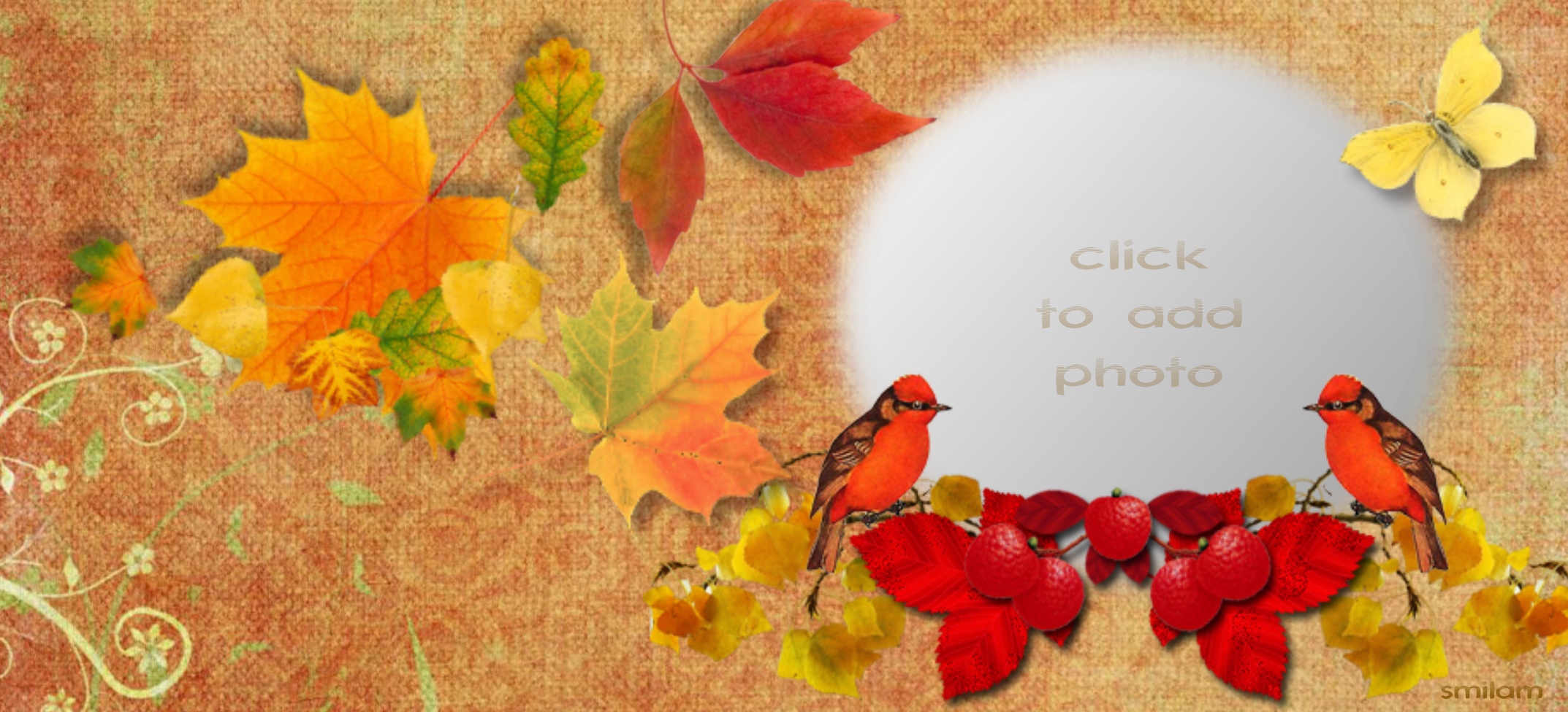 smilam's Seasonal Frames, Fall and Winter Autumn, Fall Frames 2014