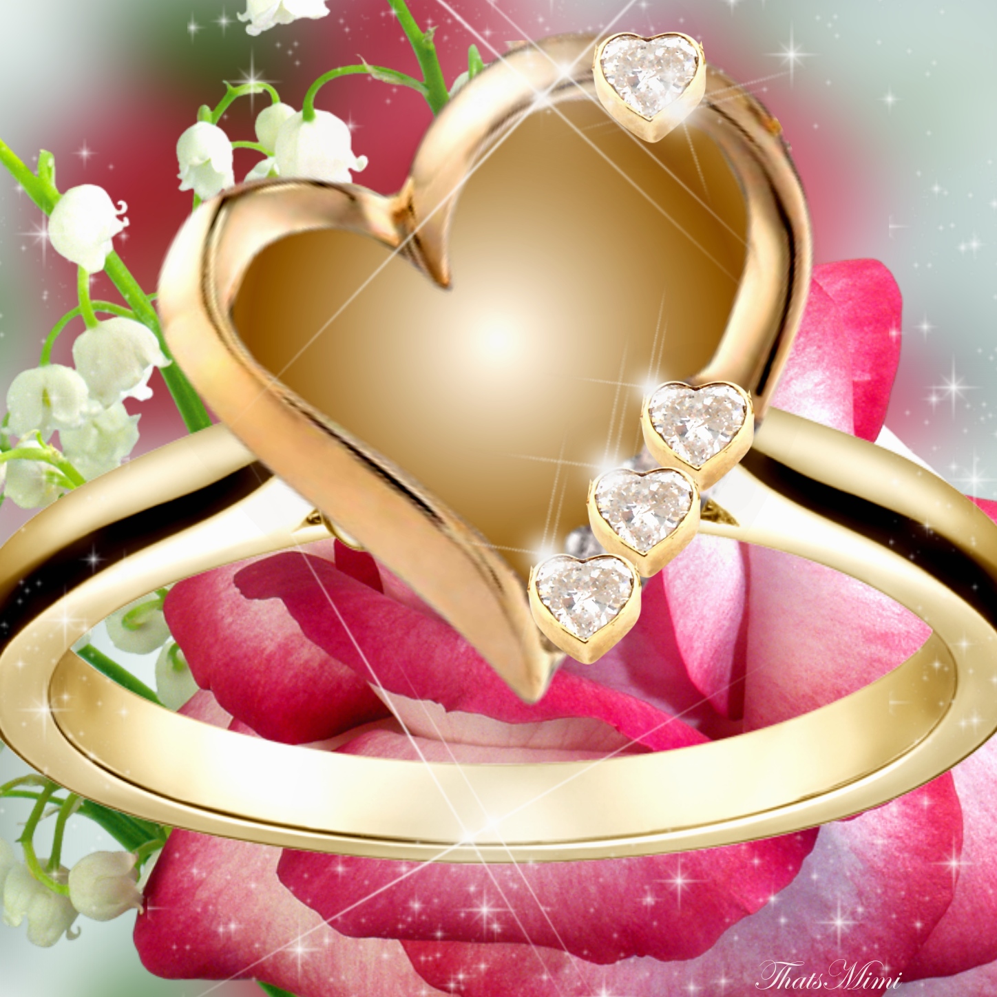 ThatsMimi's I Love You Frames - 2016 April - My Heart Ring! - My Heart ...