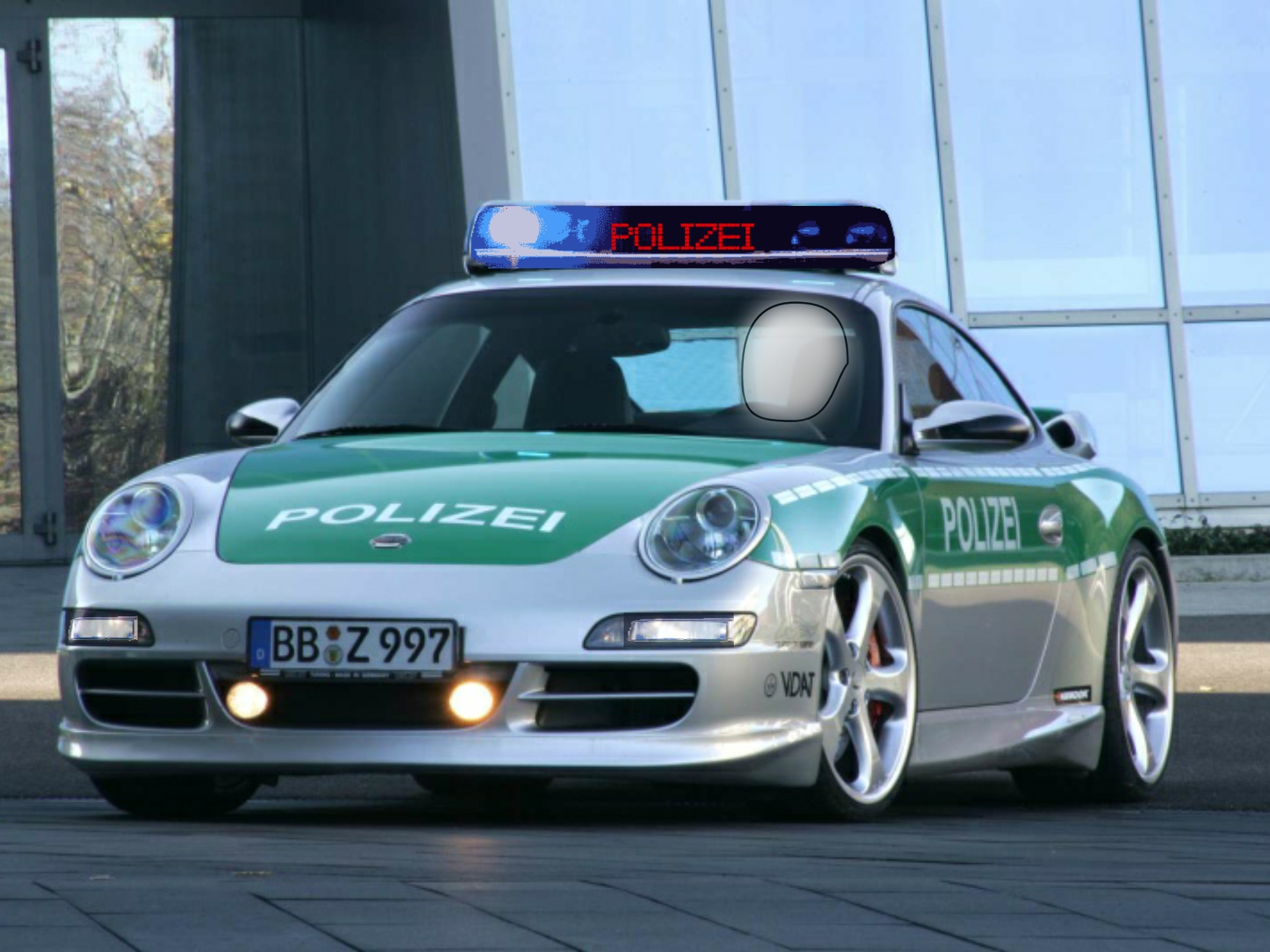 Porsche Polizei Deutschland