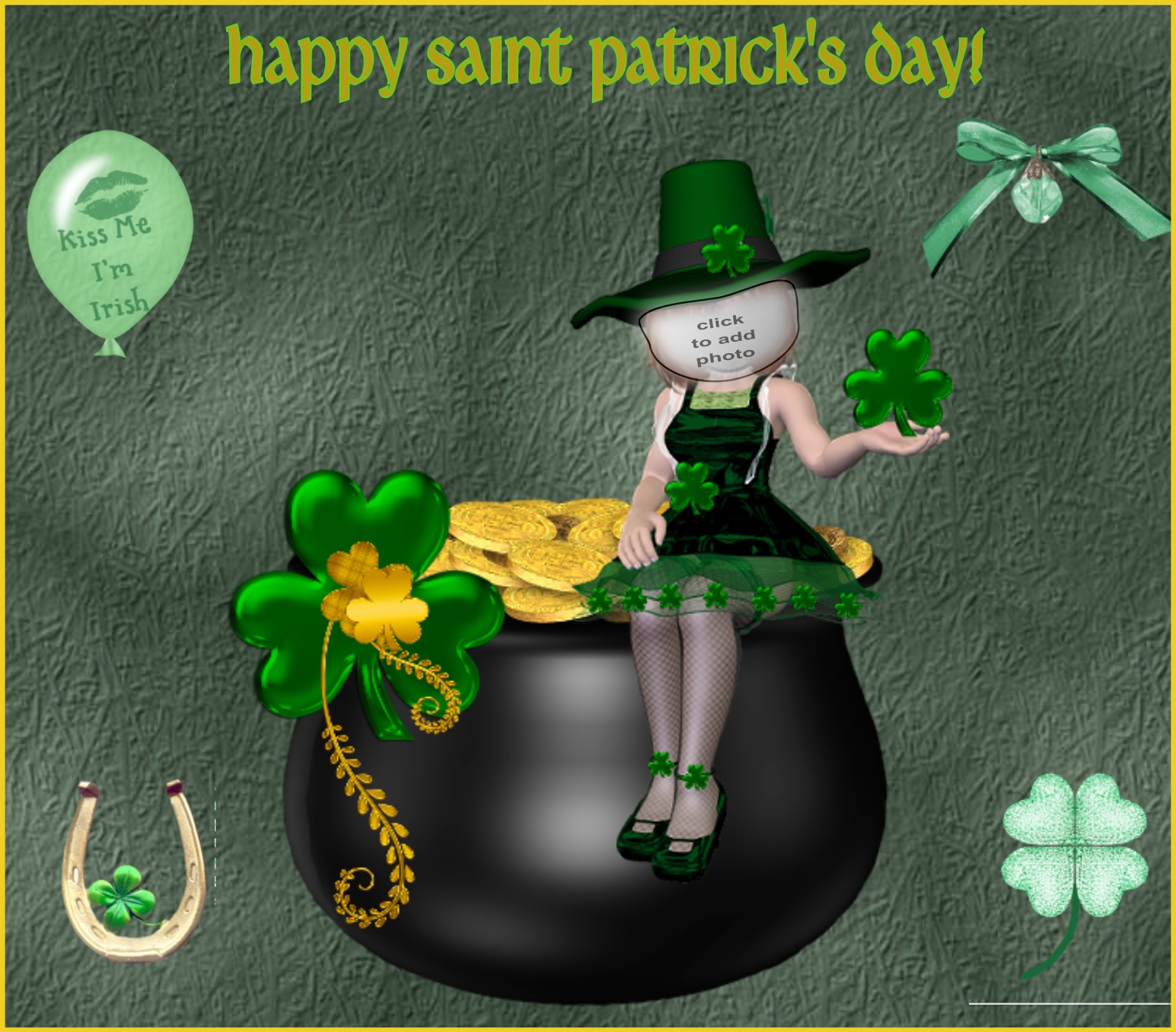 goldendally's St Patrick's Day Frames - 2009 February - Happy Saint ...