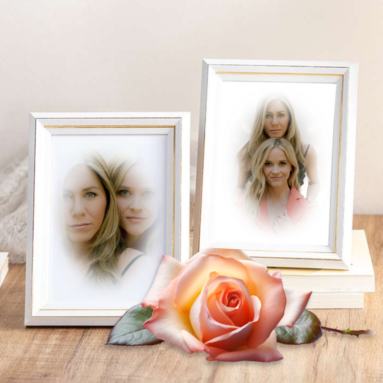 Jezebel64's Double Frames Double Frame Friends Family Double Frame