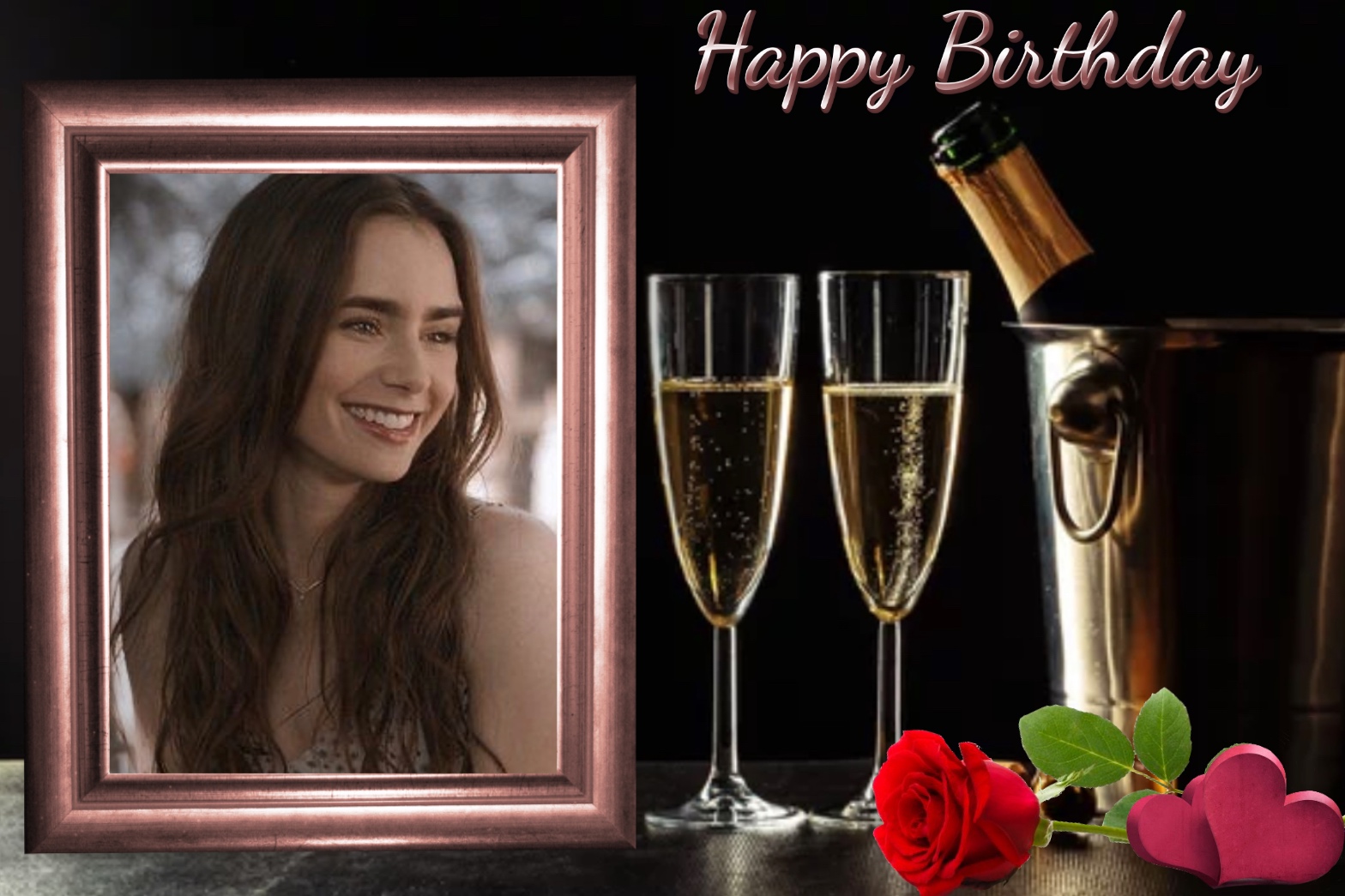 Nette's Birthday / congratulations Frame 🎉🎁 Happy birthday 2021