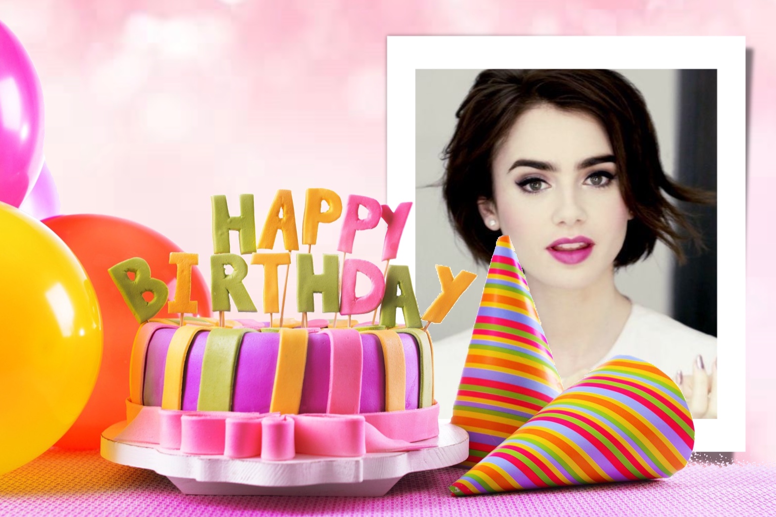 Nette's Birthday / congratulations Frame 🎉🎁 Happy birthday 2020