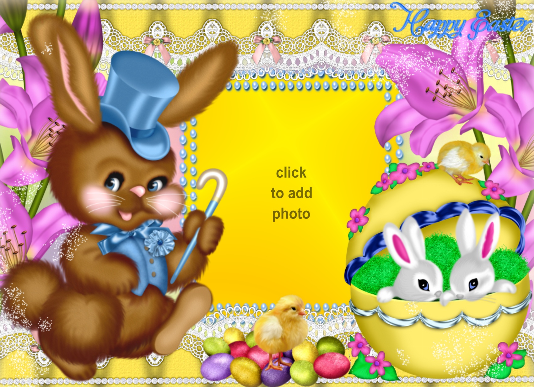 Sinnlich's Easter Sunday Frames - 2011 - 2012 - Cute Bunnys Sinnlich ...
