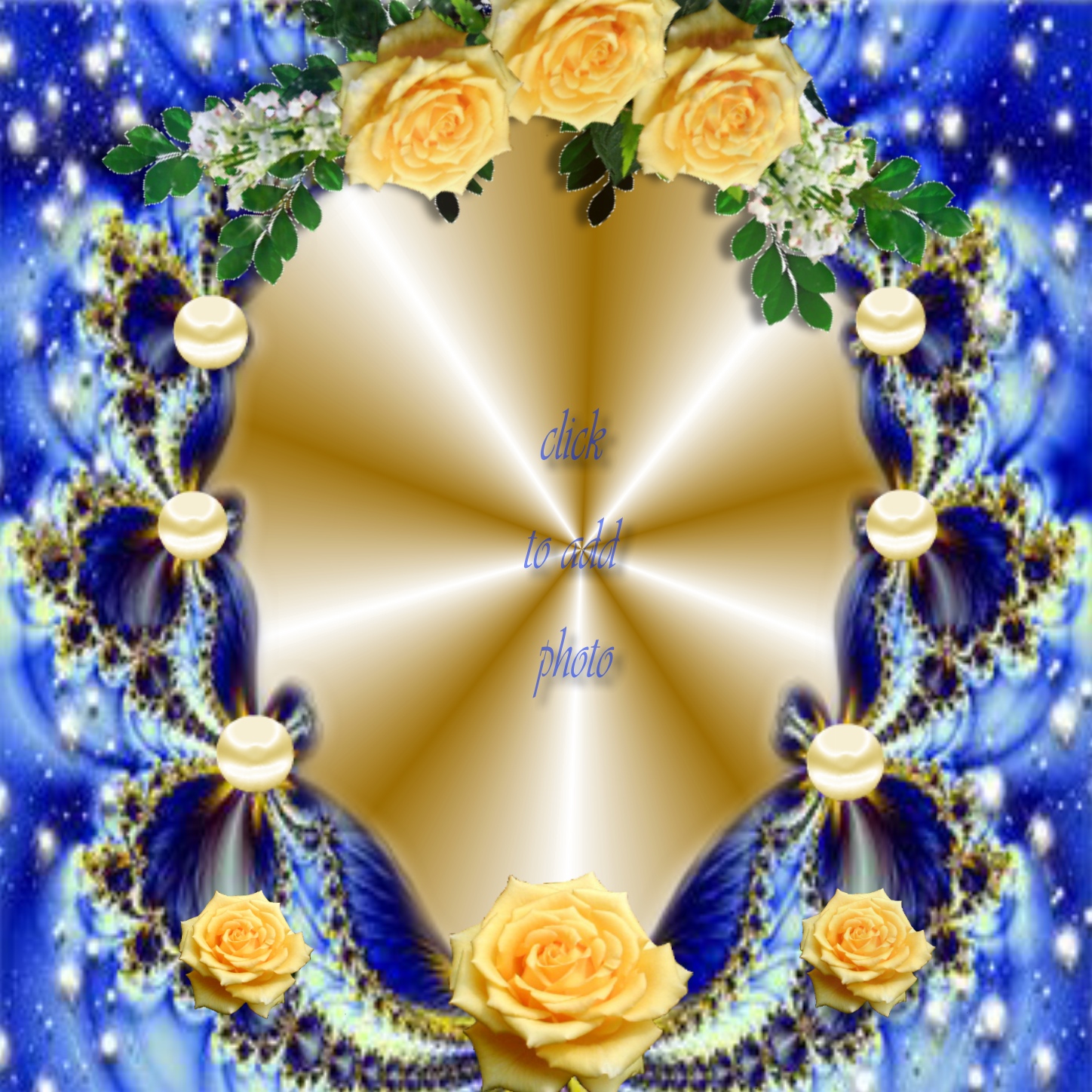 marialedesma1958's Girly Girl Frames 2012 September Royal Blue And