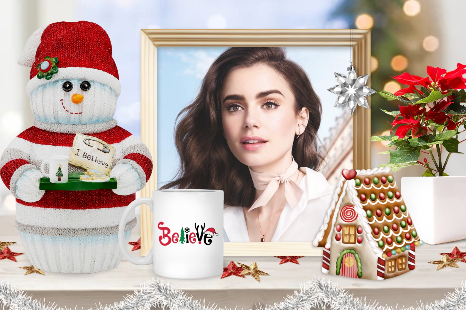 Elizabeth's CHRISTMAS π 2/4 (Fun/Disney/Kids) - Christmas Poinsettia ...