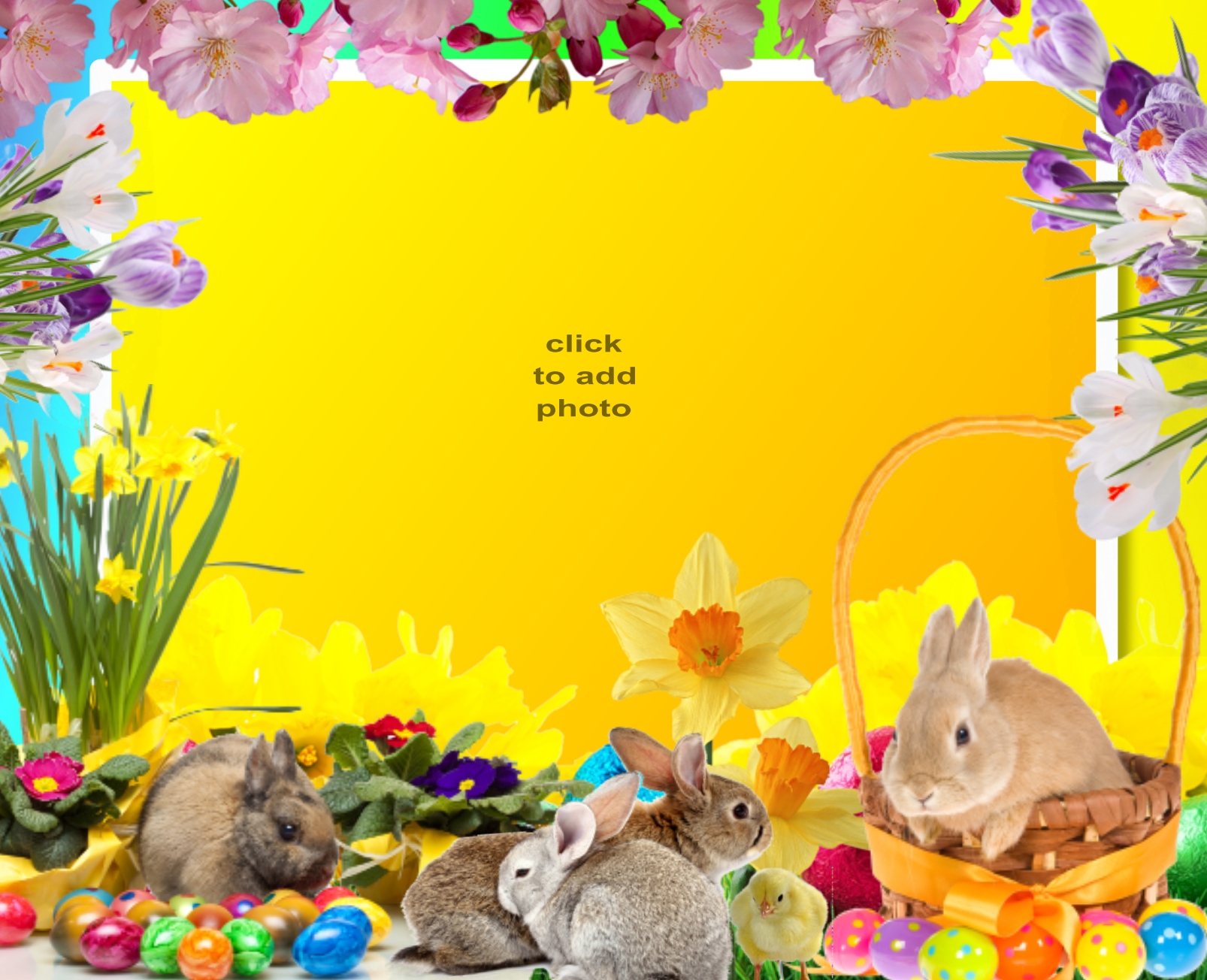 Sinnlich's Easter Sunday Frames - 2011 - 2012 - Bunnys in Spring ...