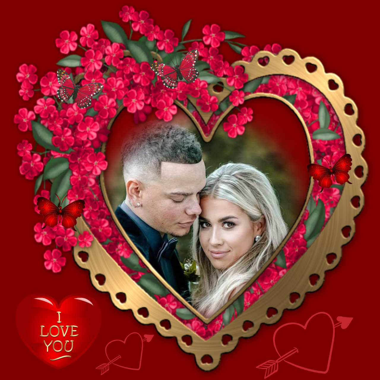 Imikimi Zo - Everything Stream - Hearts I love you Flowers Red