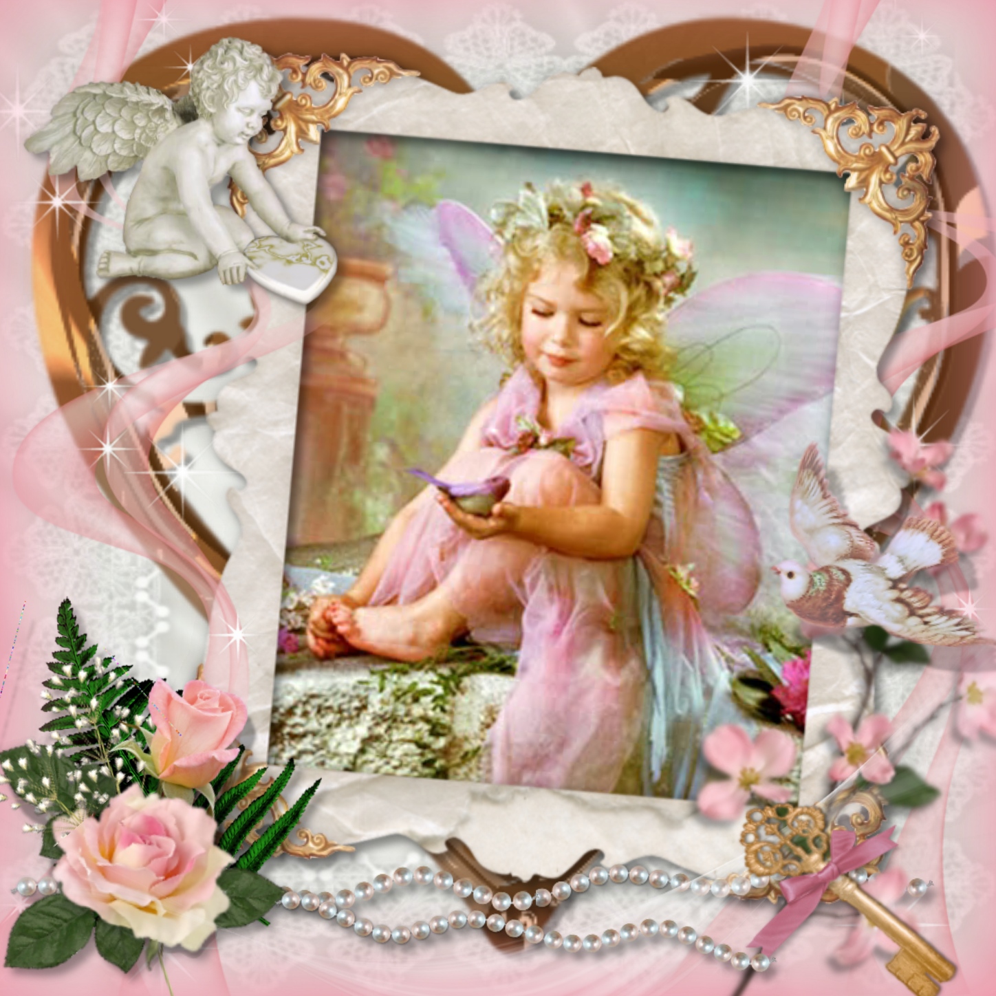 Imikimi Zo Kimi Art Frames The Presense Of Angels