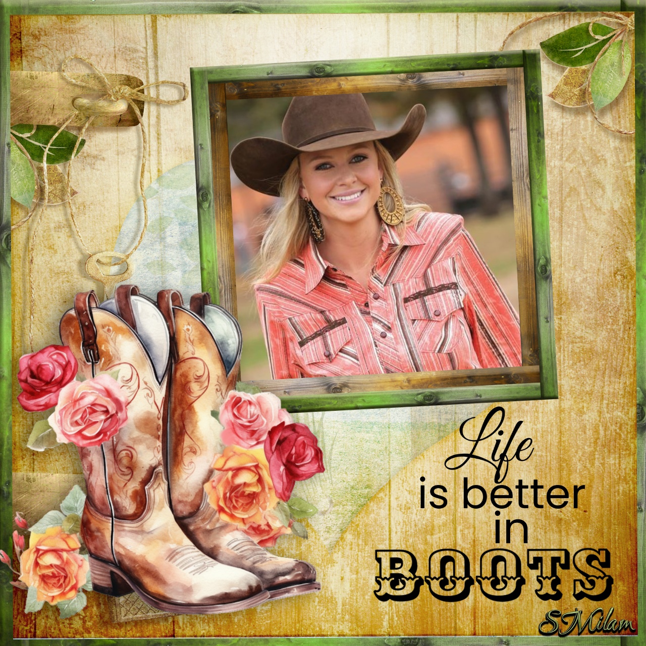 smilam's Picture Frames Picture Frames 2023 Life is Better in Boots