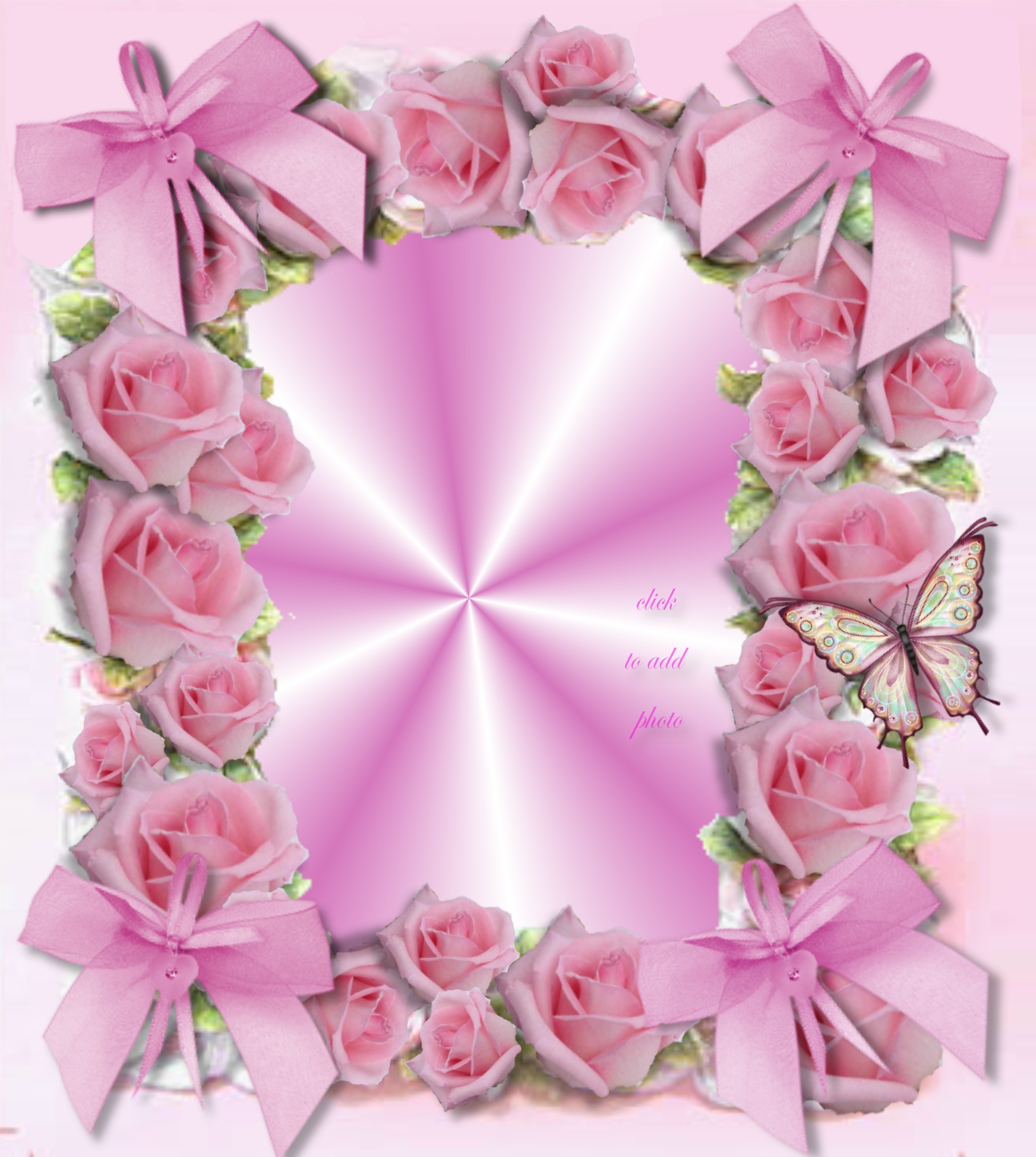 marialedesma1958's Girly Girl Frames 2012 July Sweet Pink Roses