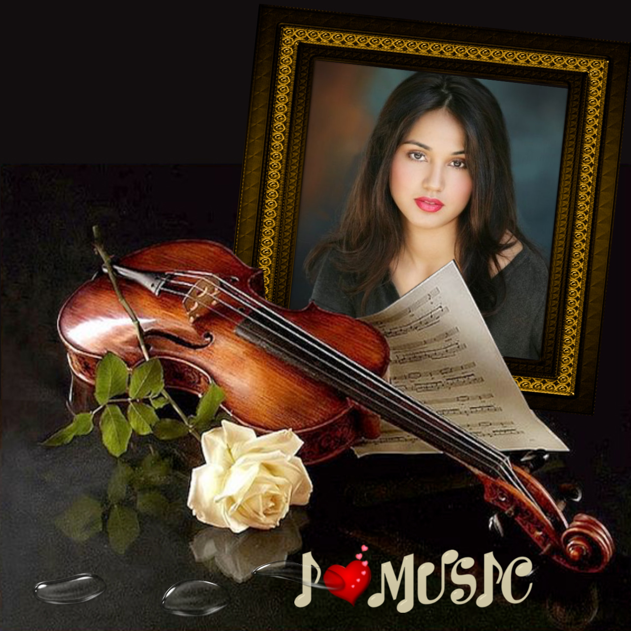 Nette's I Love Music Frames💽🎼🥁🎹🎸 - Music Frame I Love Music Ilove Y Ou ...