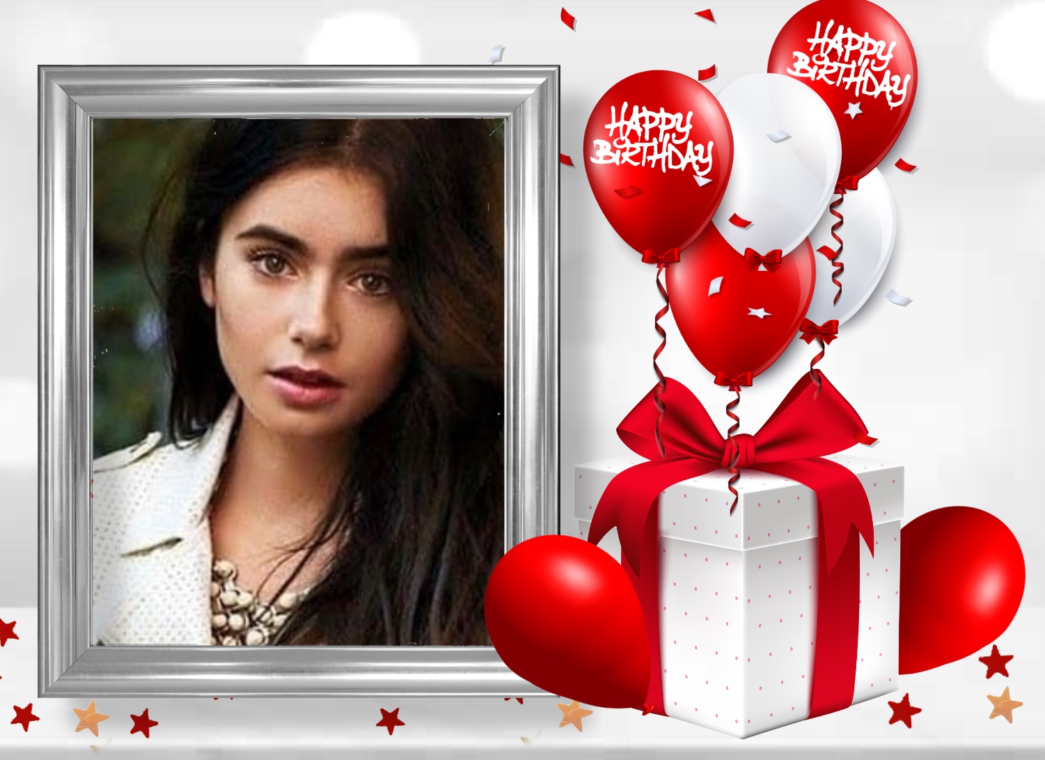 Nette's Birthday / congratulations Frame 🎉🎁 Happy birthday 2021