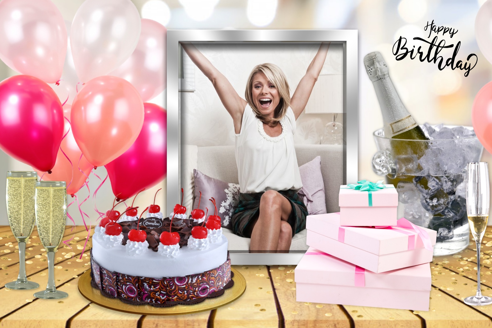 Elizabeth's HAPPY BIRTHDAY 🥳 🎂 🛍️ A Special Date Birthday Cake