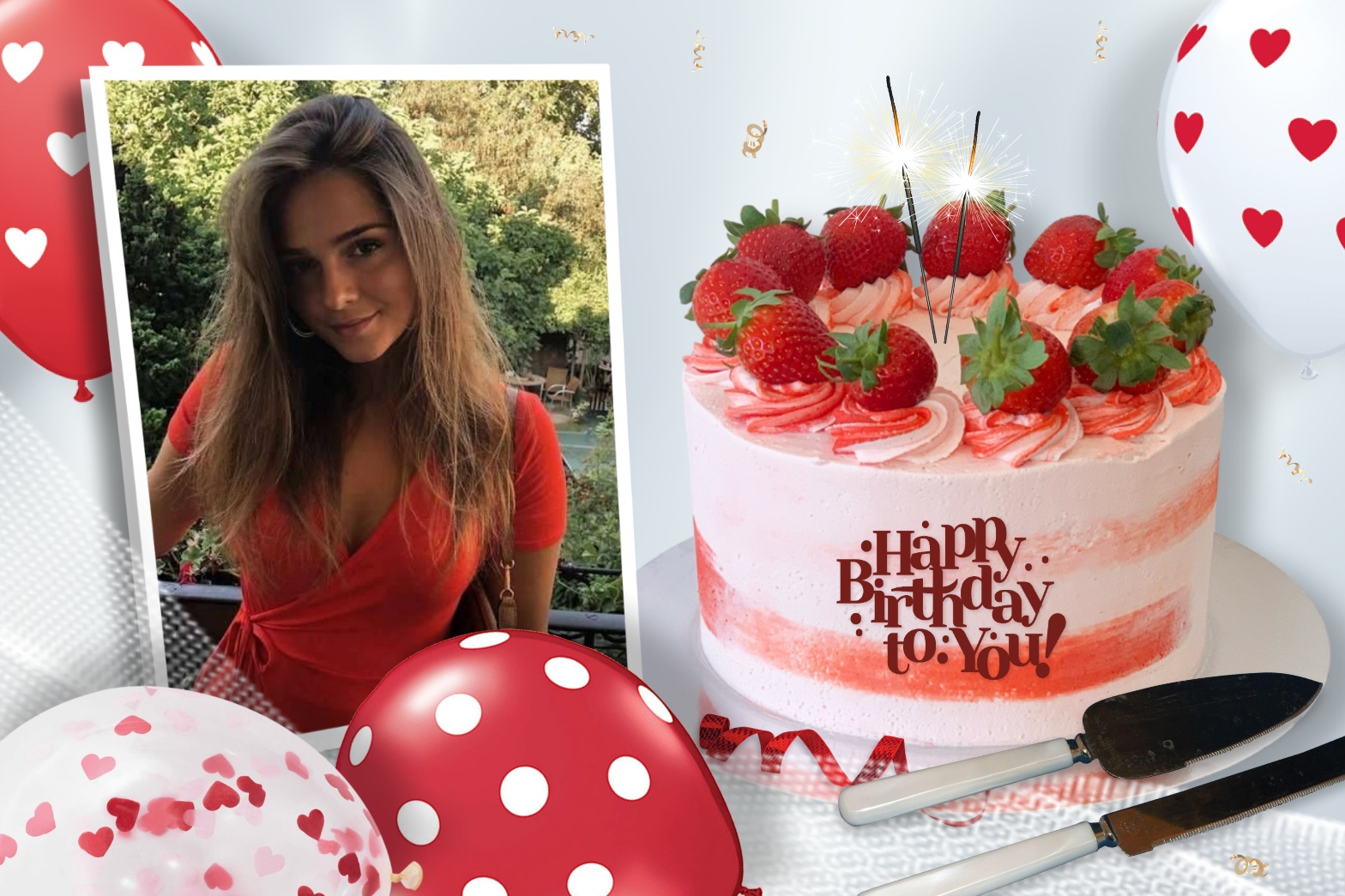 Elizabeth's BIRTHDAYS 🥳 1/2 A Special Date Birthday Cake Happy