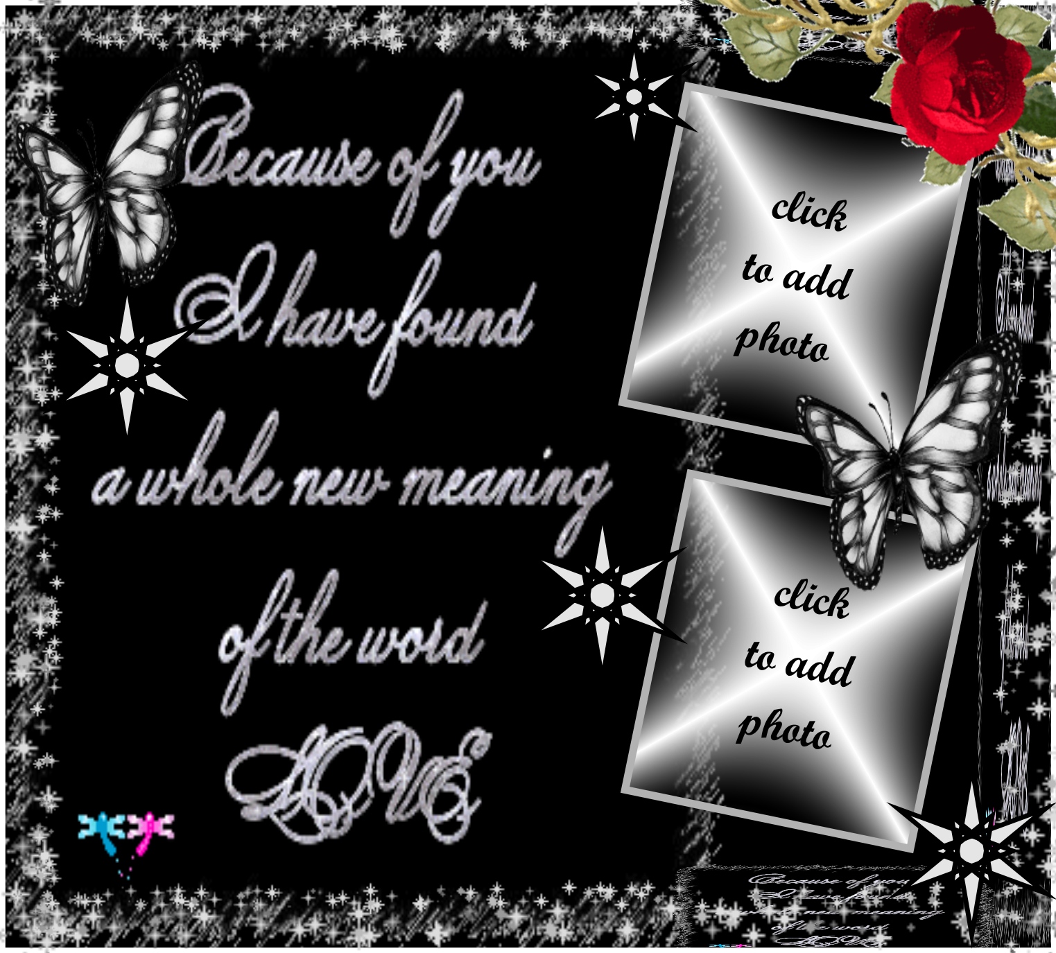 utugay's I Love You Frames 2009 March Love â™¥ Because of u i have