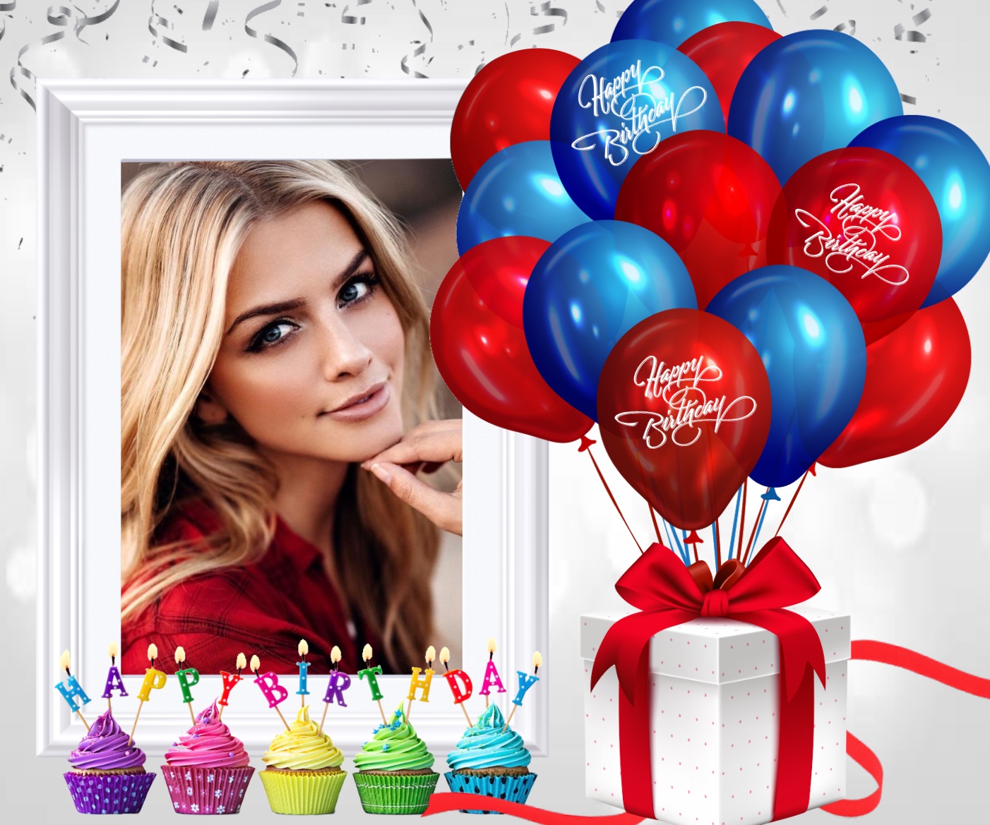 Nettes Birthday Congratulations Frame 🎉🎁 Happy Birthday Happy 