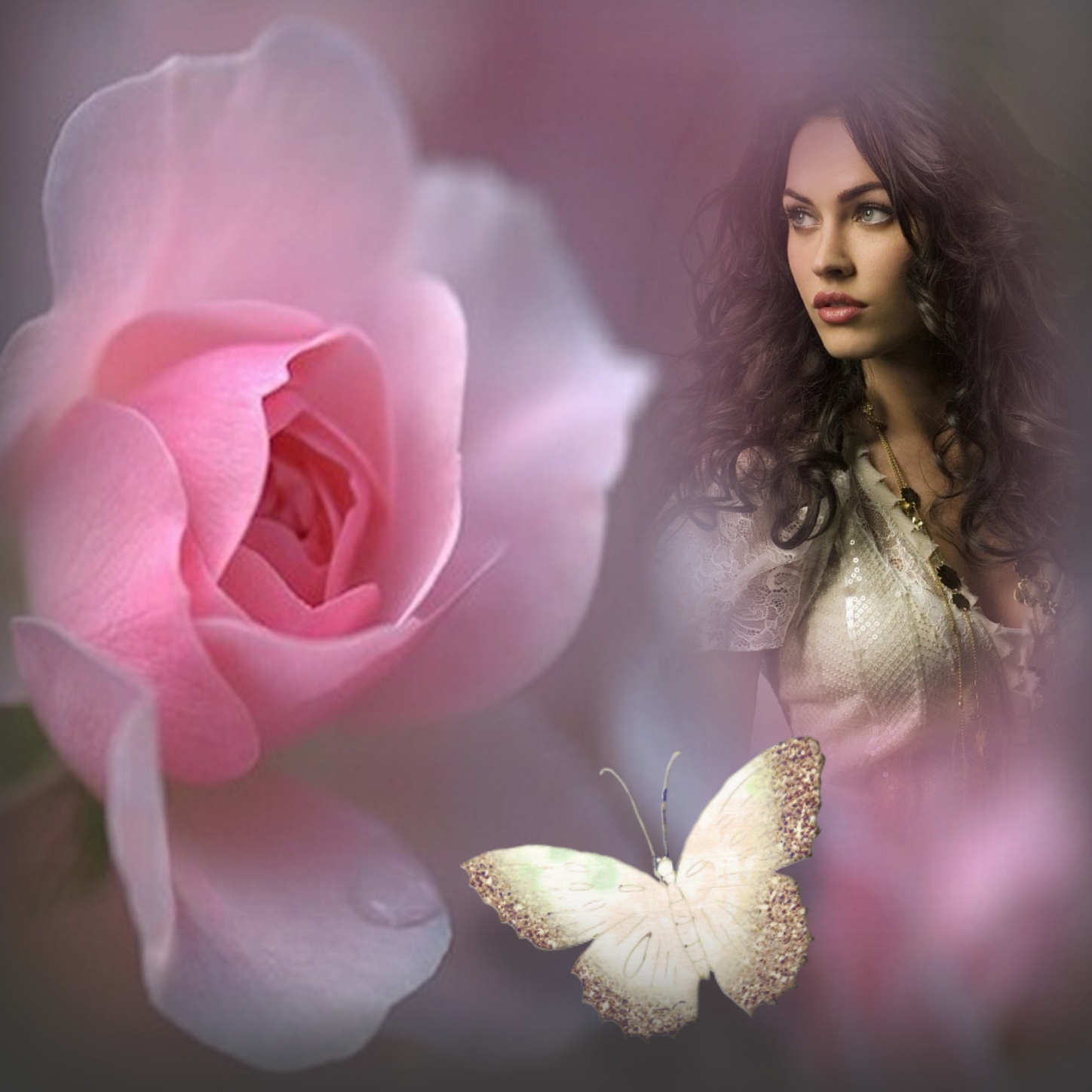 Elizabeth's THINKING OF/MISSING YOU 🌷2/4 - Missingyou Pink Rose ...