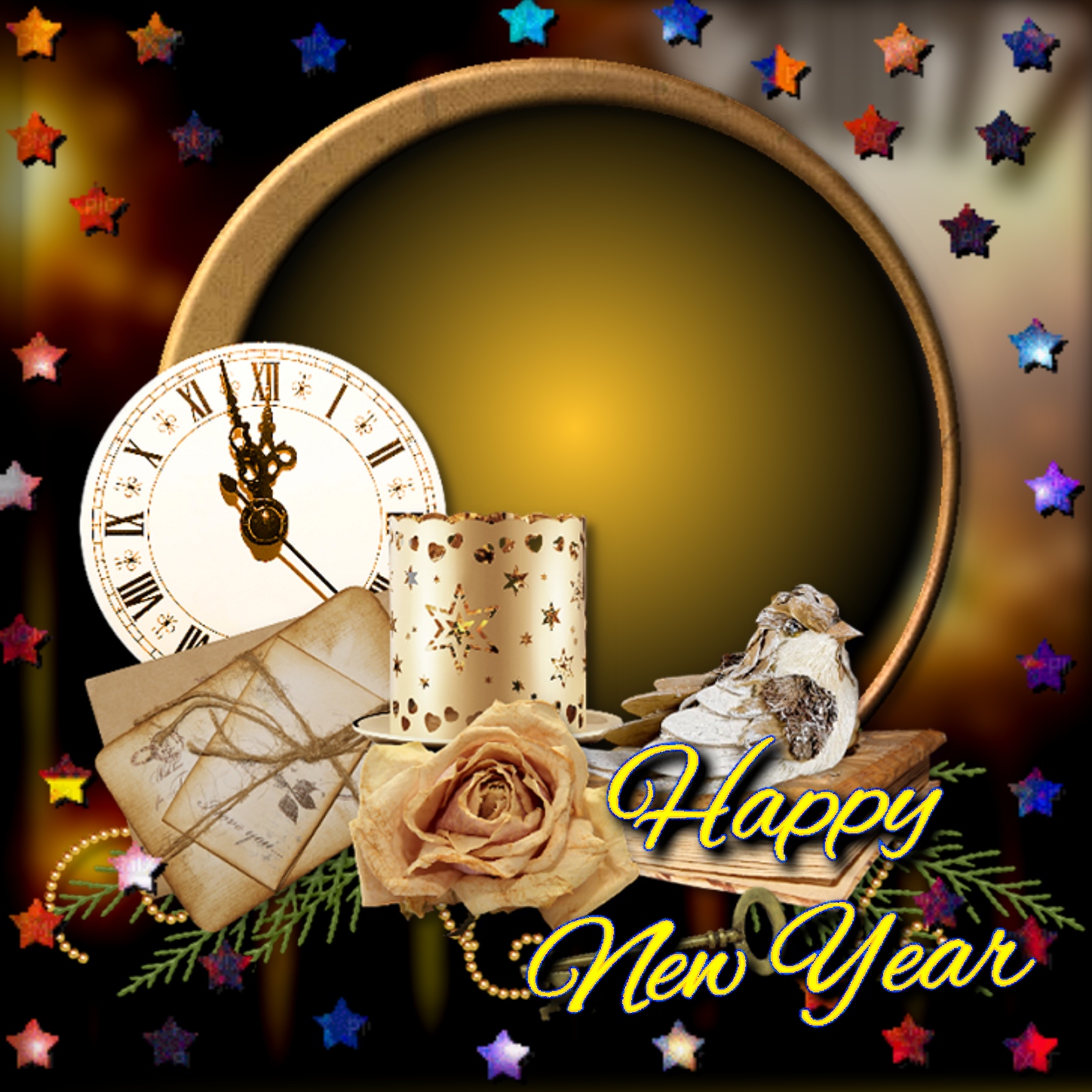 MIRONNA's New Year's Eve Frames 2016 November Happy New Year