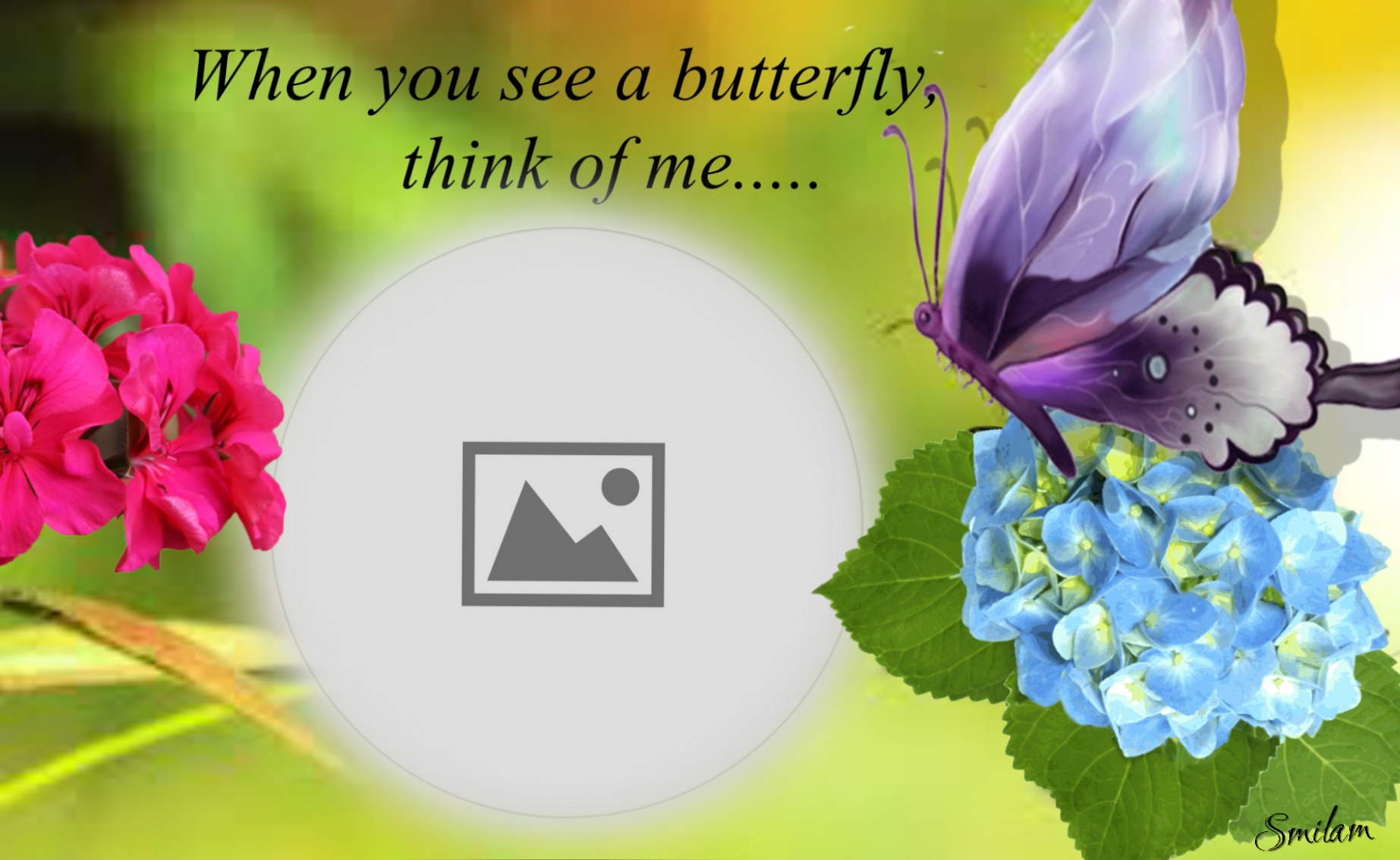 smilam's In Memory Of... Frames In Loving Memory When you see a