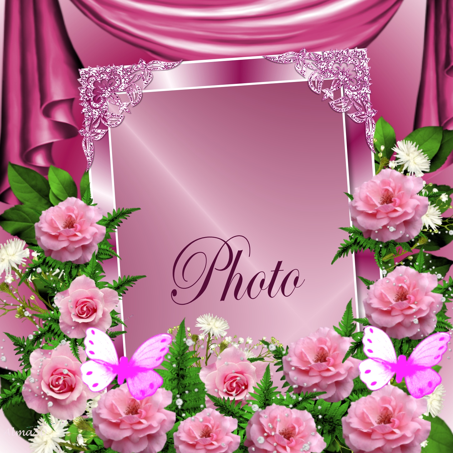 alma50's Picture Frames 2010 June Pink Frame Alma50 picture Frames Pink Frame Alma50