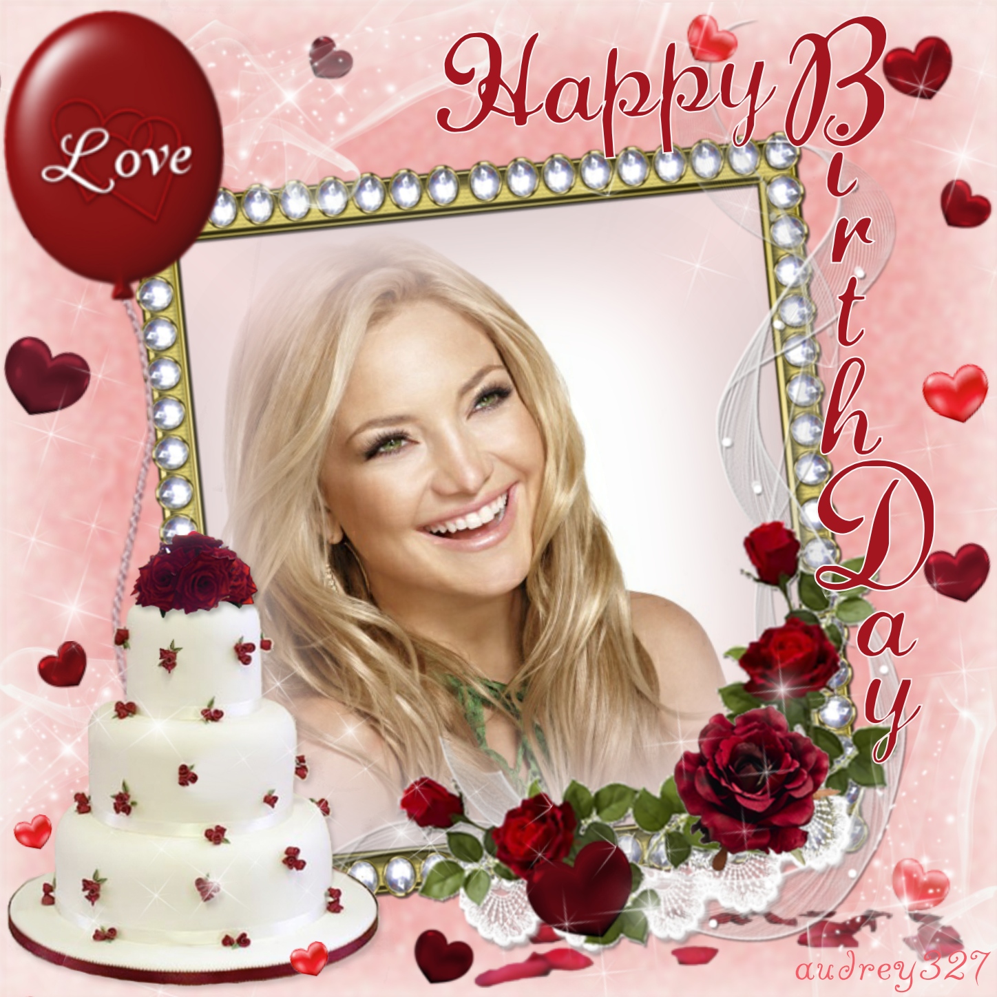 audrey327’s Birthday Frames - 2013 October - 2014 December - Happy