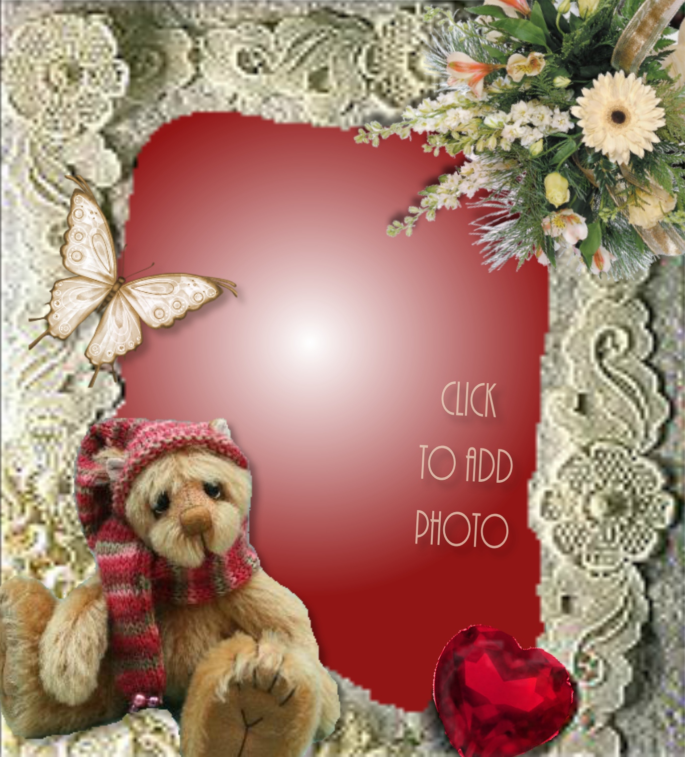 marialedesma1958's Girly Girl Frames 2011 November Ivory Eyelet