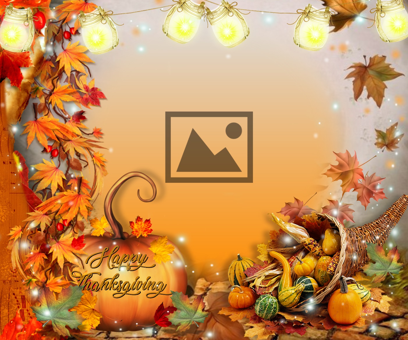 jozzie02's Fall Frames - I love fall colors - So Thankfull - So Thankfull