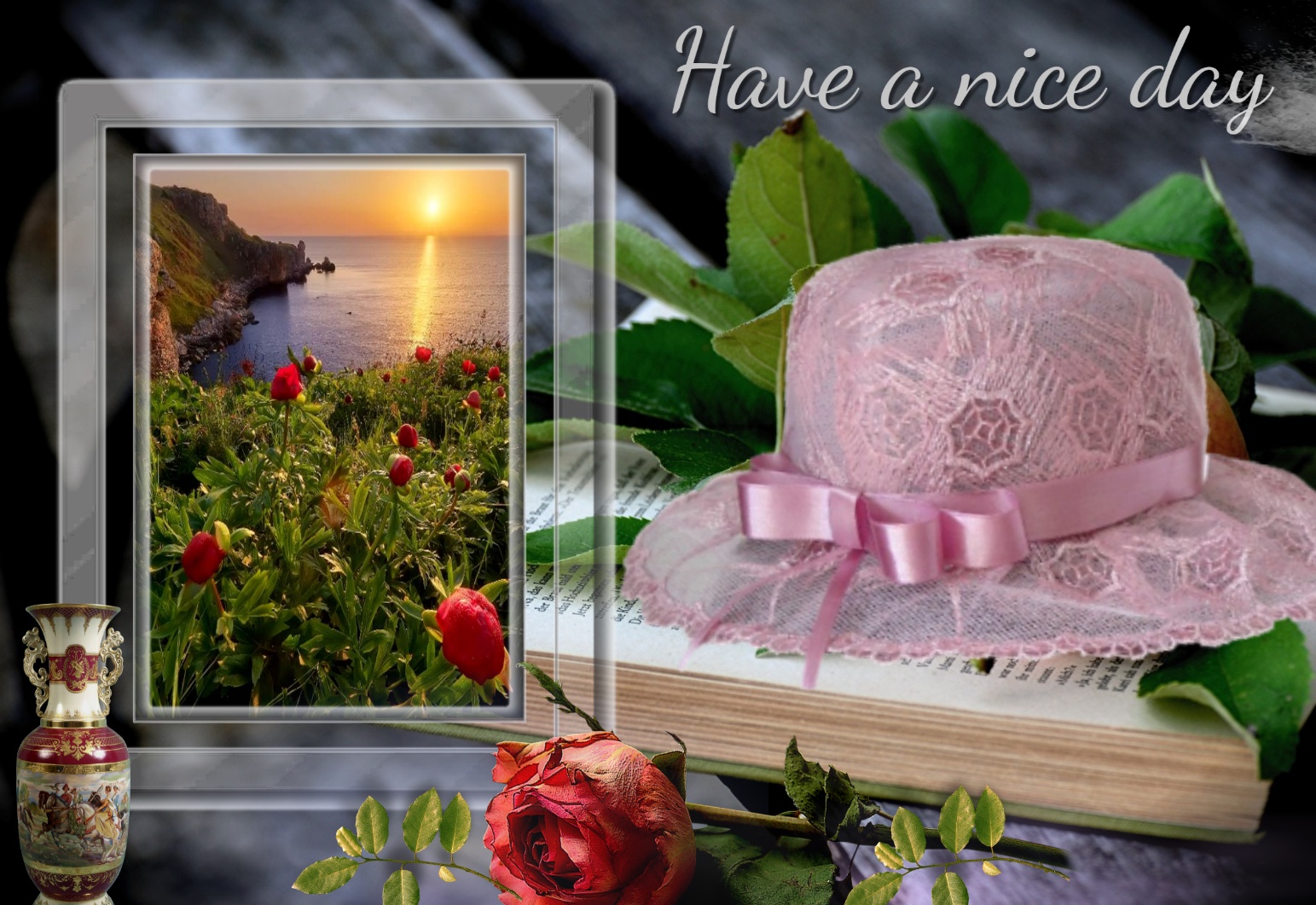 Emily50's Have a Great Day Frames - Rosa Hello Good Day - Rosa Hello ...