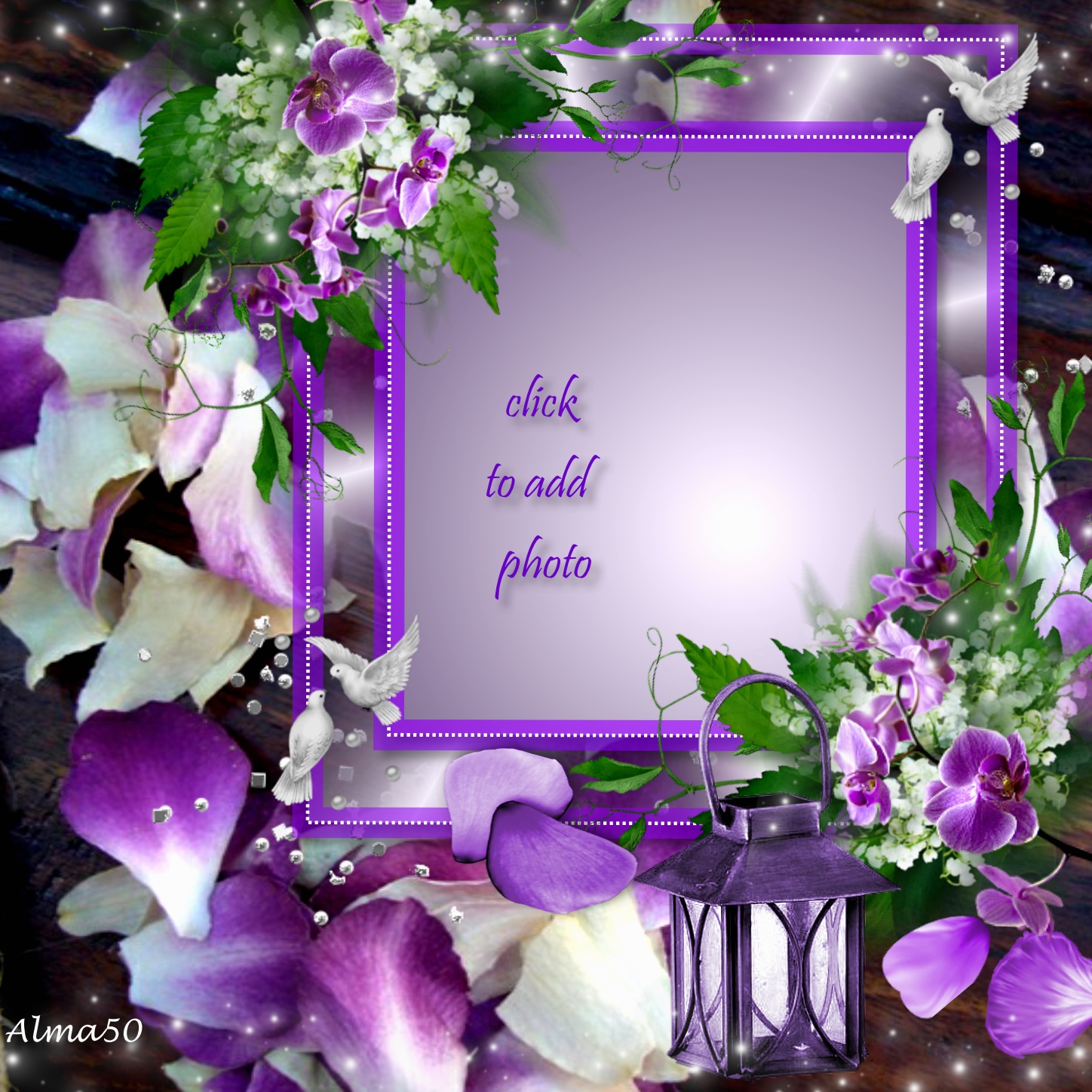 alma50's Kimi Art Frames - 2012 July - 2013 February - Orchids and ...