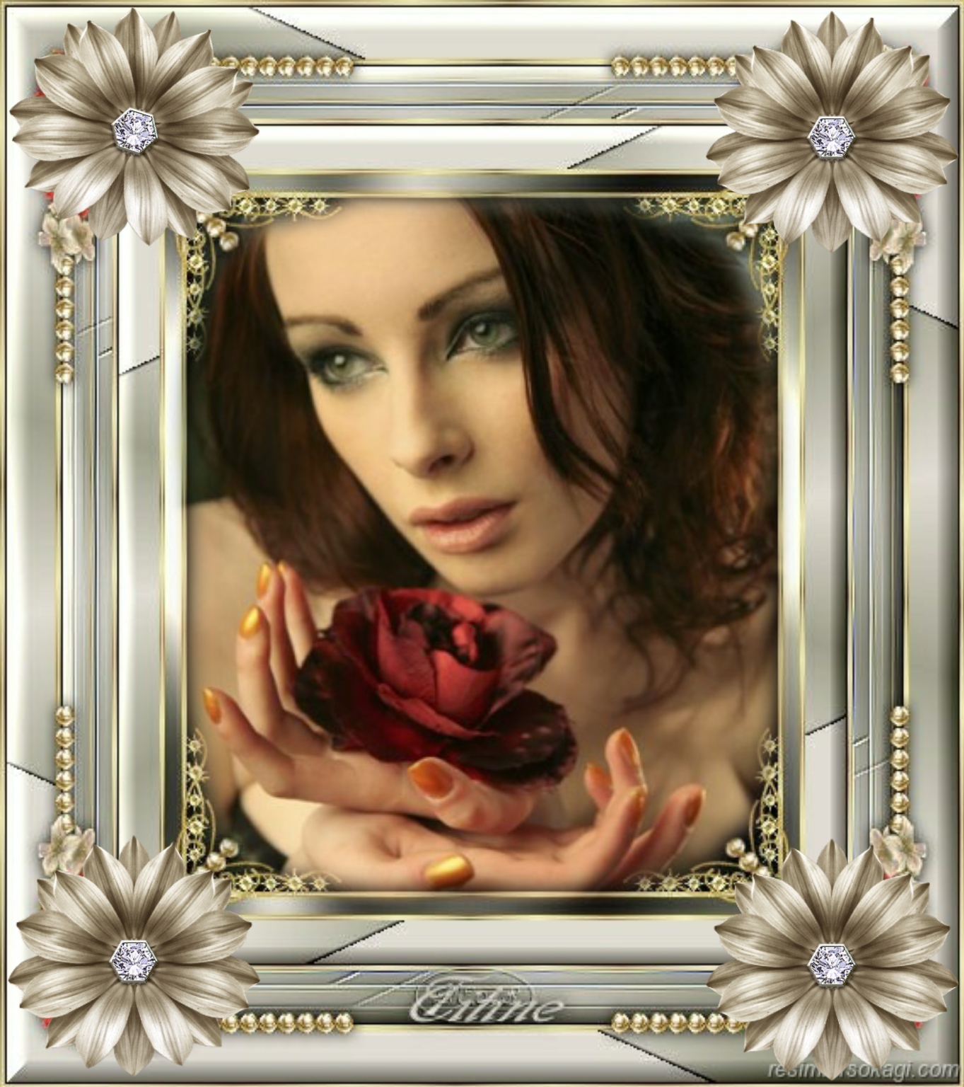 marialedesma1958's Picture Frames 2011 March Ivory Pearls