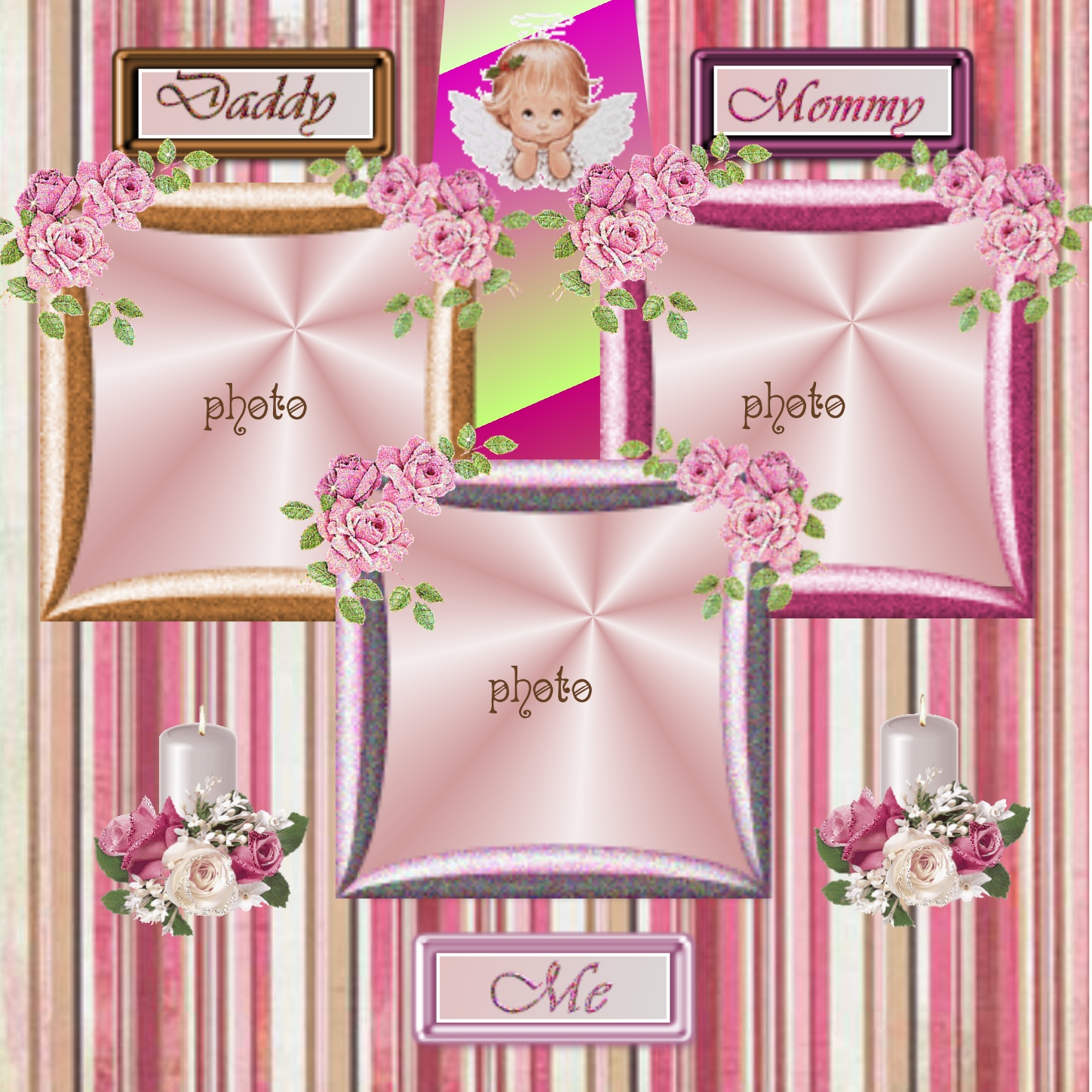 marycarmenkim's Babie Frames 2009 2010 October mommy, daddy and