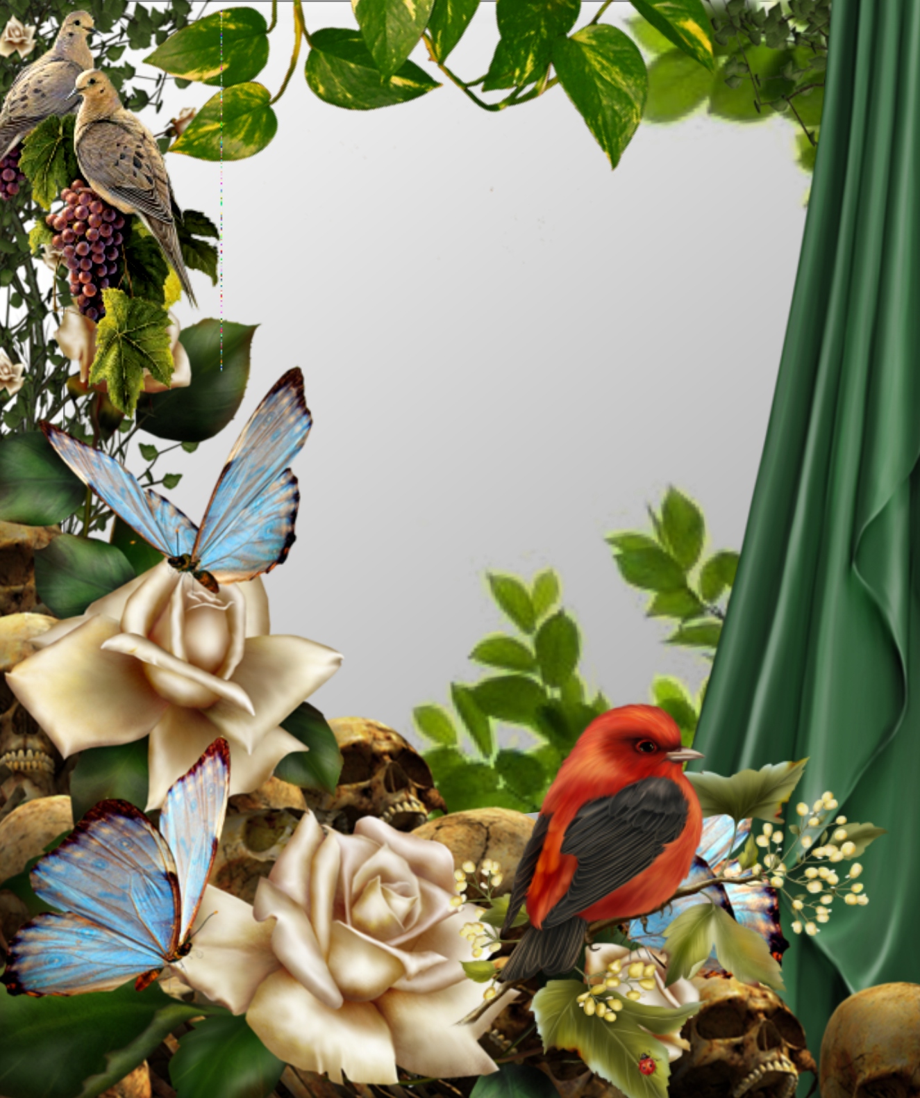 Emily50's Picture Frames Spring frame Ghy01 picture Frames Spring